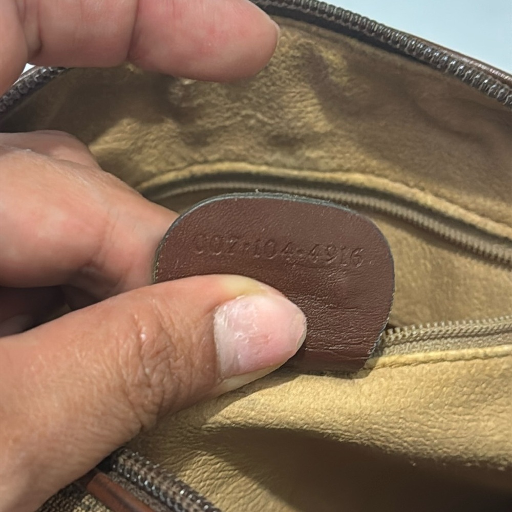 Gucci Micro GG Monogram Messenger Bag Vintage - Picture 11 of 12